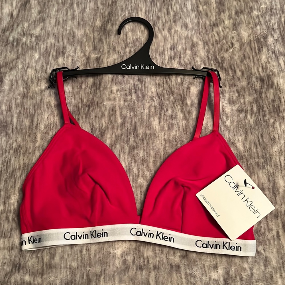 Calvin Klein Unlined Triangle Bra
